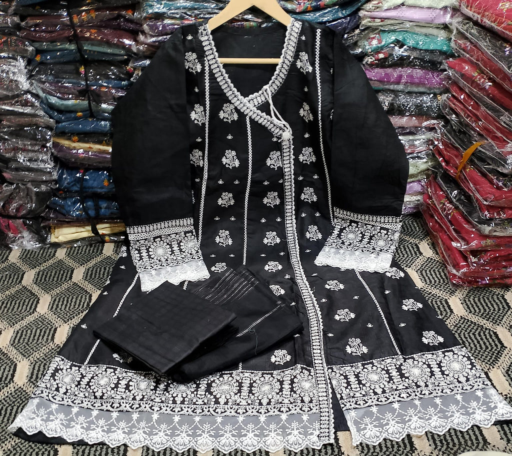 Classic Ready to Wear Embroidered Ensemble