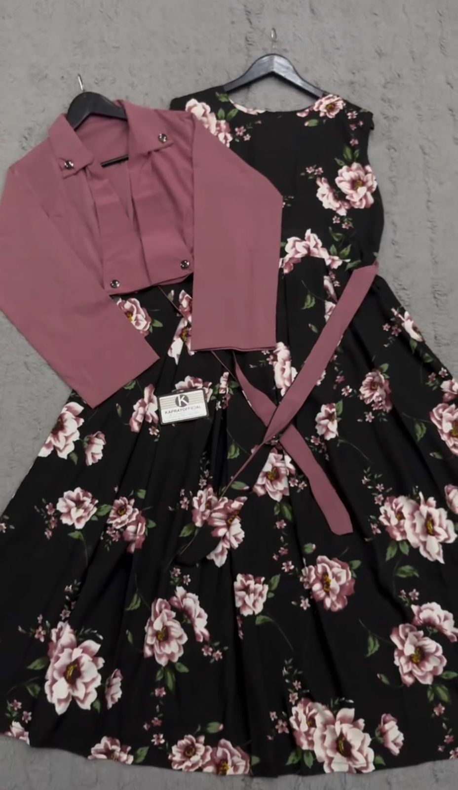 Soft Printed Elegant Maxi Collection Flower printed maroon