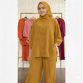Mustard Elegance 2PC Set Yellow