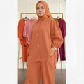 Mustard Elegance 2PC Set orange