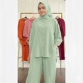 Mustard Elegance 2PC Set Green