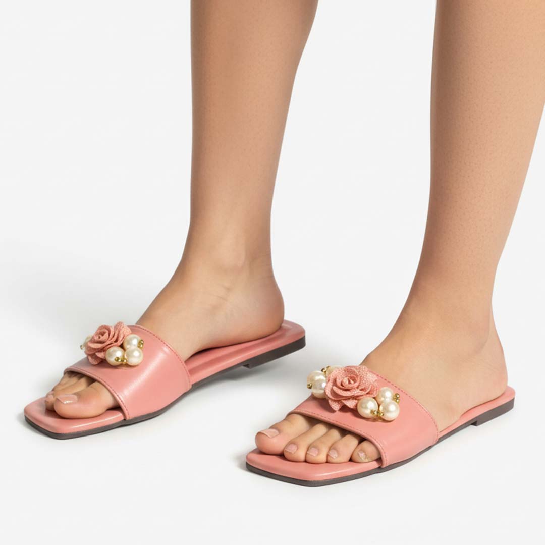 Pinky Flat Slipper (Code: i#224)