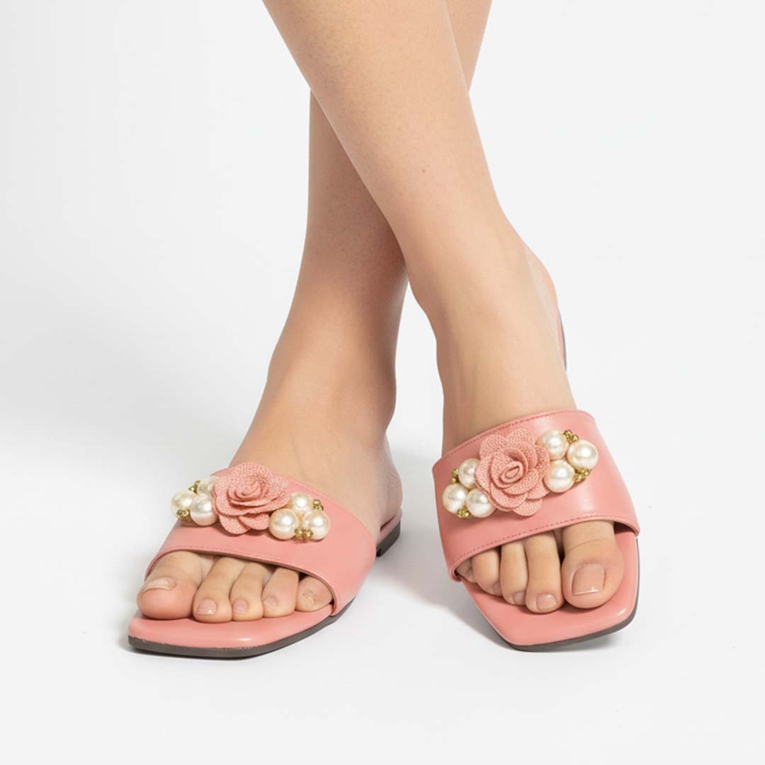 Pinky Flat Slipper (Code: i#224)