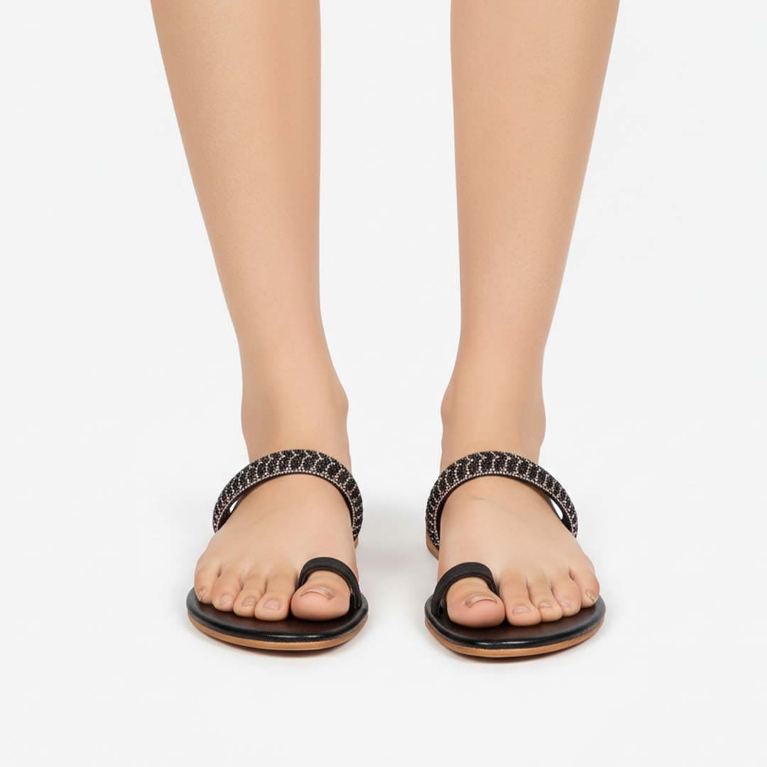 Midnight Muse Slippers Black (Code: i#225)